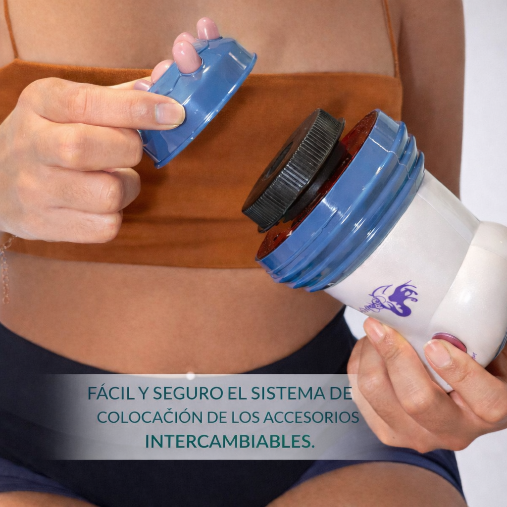 Masajeador anticelulítico con luz infrarroja