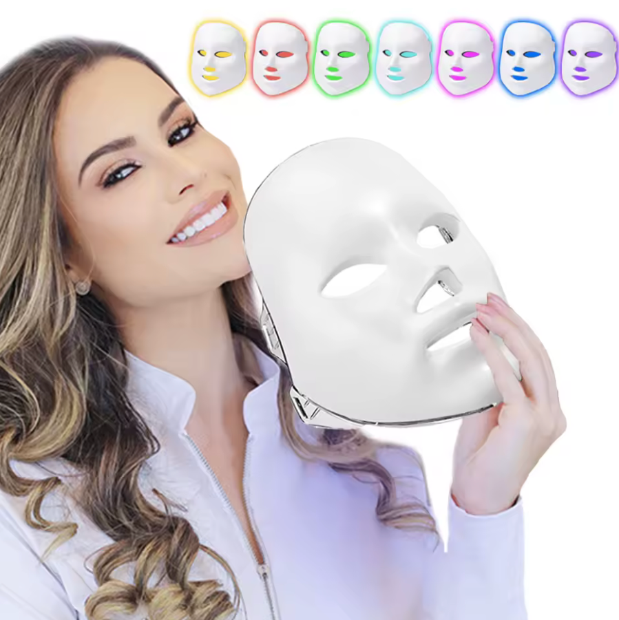 Máscara facial LED